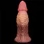 Фаллоимитатор Dual-Layered Silicone Nature Cock 7.0'' 18 см коричневый - миниатюра 4
