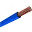 Кабель електричний Мега-Люкс ГОСТ ПВ-3-1 ізоляція не підтримує горіння синій 100 м - мініатюра 1