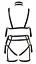 Бондажний набір Bad Kitty Naughty Toys Bondage Set L/XL чорний - мініатюра 7