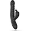 Вібратор-кролик Crushious Lapin Thrusting 21.5 см (чорний) - мініатюра 1