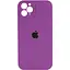 Чехол Epik Silicone Case Square Full Camera Protective AA для Apple iPhone 11 Pro 5.8 Фиолетовый/Grape - миниатюра 1