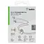 Belkin Кабель USB-С - USB-C плетеный, силиконовый, с ремешком на магните, 1м, белый - миниатюра 2