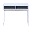 Стіл письмовий Doros Барт Білий з полицею 100х55х78.1 (41510124) - мініатюра 4
