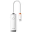 Адаптер - внешняя сетевая карта Baseus Lite Series Type-C to RJ45 LAN Port (100Mbps) WKQX000202 белый - миниатюра 1