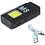 Зажигалка-светильник Lovers LV-6002 электроимпульсная электронная, фонарик COB USB - миниатюра 3