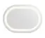 Дзеркало Qtap Gemini (GE1) овальне з LED-підсвічуванням Touch QT2578R6080 - мініатюра 5
