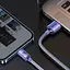 Кабель Baseus Crystal Shine Series Lightning 2.4A (1.2m) purple (CAJY000005) - мініатюра 5