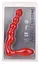Страпон Dream Toys Purrfect Silicone 19 см красный - миниатюра 2