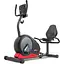 Горизонтальный велотренажер Hop-Sport HS-040L Root черно-красный - model 2020 - миниатюра 8