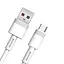 Кабель XO NB-Q166 fast charging USB cable for Type-c 5A/1 м Білий - мініатюра 1
