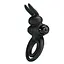 Виброкольцо Pretty Love Vibro Penis Ring Bunny III 9.7 см черный - миниатюра 5