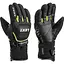 Рукавиці Leki Worldcup Race Flex S Junior 6 Black/Lime (1052-634 80032 060) - мініатюра 1
