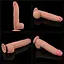 Фаллоимитатор LoveToy Sliding-Skin Dual Layer Dong King Sized 31 см телесный - миниатюра 19