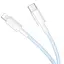 Дата кабель Borofone BX117 Source Type-C to Lightning 27W (1m) Blue - мініатюра 2