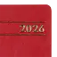 Ежедневник датированный Buromax Memory 2026 A5 искусственная кожа красный (BM.21151-05) - миниатюра 3