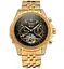 Наручний годинник чоловічий Jaragar Exclusive Gold (408) - мініатюра 4
