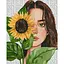 Картина за номерами "Барвиста поезія: Соняшник" ©art_selena_ua KHO8632, 40x50 см - мініатюра 1