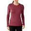 Термофутболка Smart Wool Wm’s Merino 250 Baselayer Pattern Crew Aubergin Heather XS (1033-SW SS226.765-XS) - мініатюра 1