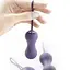 Вагинальные шарики Je Joue Ami, 3 шт (фиолетовый) - миниатюра 3