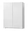 Шафа навісна ПіК Сімпл для ванної кімнати 60 см Білий 30412 - мініатюра 1