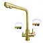 Смеситель для кухни с подключением к фильтру золотой "Frosh" Nett FG-33 Золотой - миниатюра 1