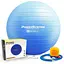 М'яч для фітнесу (фітбол) Power System PS-4012 Ø65 cm PRO Gymball Blue (PS-4012_65cm_Blue) - мініатюра 1
