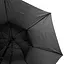 Женский зонт-трость механическая Happy Rain 105 см черный - миниатюра 5