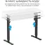 Комп'ютерний ігровий стіл OfficePro ODE1260WB White/Black [124833] - мініатюра 3