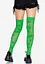 Чулки Leg Avenue 420 Net thigh highs Green - миниатюра 2