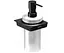 Дозатор для рідкого мила Sonia S6 Black 166466, Чорний - мініатюра 1