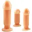 Набір анальних фалоімітаторів Prof. Jason C Anal Dildo Kit 3 шт тілесний - мініатюра 1