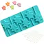 Силиконовая форма для леденцов и конфет на палочке "Звезда", Kitchen Master Бирюзовый 87458 - миниатюра 1