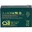 Акумулятор CSB EVX1272 AGM 12V 7,2Ah - мініатюра 1
