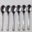 Набор чайных ложек Yiwu 6 штук из нержавеющей стали 14.5 см ложки чайные посуда нержавейка десерт кофе HP-16978-03 - миниатюра 3