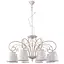 Люстра подвесная Brille с абажуром классическая E14 40W WH (BKL-572S/8) - миниатюра 1