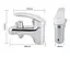 Смеситель для умывальника Frap с гигиеническим душем F1221 - миниатюра 5
