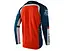 Велоджерси Troy Lee Designs Sprint Jersey Fractura Blue/Orange L (1106-323331024) - миниатюра 2