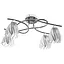 Люстра потолочная Brille в спальню E14 40W CH (LK-800C/4) - миниатюра 1