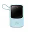 Зовнішній акумулятор Baseus Qpow Digital Display 10000 mAh 15 W iP Edition Blue PPQD050103 - мініатюра 1