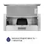 Вытяжка телескопическая Minola HTL 5714 I 1100 LED - миниатюра 4