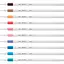 Набор лайнеров Uni Emott Line Soft Pastel Color 0.4 мм 10 цветов (PEM-SY/10C.02SPC) - миниатюра 3