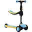 Самокат Best Scooter 60х18х34 см Желто-голубой 000231424 - миниатюра 1