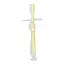 Силиконовая зубная щетка Mumlove MGZ-0707(Yellow) с ограничителем - миниатюра 1