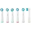 Насадки для електричної зубної щітки Nevadent 6 шт. білий-синій - мініатюра 1