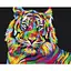 Картина за номерами Тигр поп арт Brushme 40x50 см кольорова 000277114 - мініатюра 1