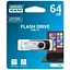 USB Flash накопичувач Goodram 64GB Twister UTS2 USB 2.0 black (UTS2-0640K0R11) - мініатюра 3