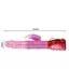 Вібратор-кролик Baile Flirt Rough 29 см (рожевий) - мініатюра 11