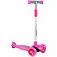 Самокат Best Scooter 30х11.5х63-80 см Рожево-сірий 000231313 - мініатюра 1