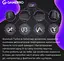 Геймпад джойстик GamePro GP-X13-B Xinput Bluetooth/2.4G/USB (Switch/PC/iOS/Android) Black - мініатюра 12