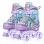 Роликові ковзани Nattork Cheery — Teal Purple - мініатюра 1